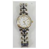 Vintage Seiko 2 Tone Ladies Gold and Silver Watch