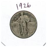 1926 Standing Liberty Silver Quarter