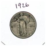 1926 Standing Liberty Silver Quarter
