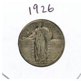 1926 Standing Liberty Silver Quarter