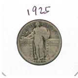 1925 Standing Liberty Silver Quarter