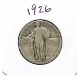 1926 Standing Liberty Silver Quarter