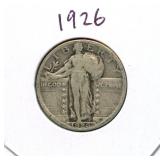 1926 Standing Liberty Silver Quarter