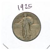 1925 Standing Liberty Silver Quarter