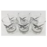 * Group of 6 Miller Malt Liquer Lowball Glasses