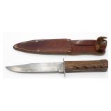 Vintage Imperial U.S.A. Fixed Blade Knife with