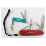 2 Swiss Knives