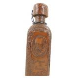 Vintage Leather Decanter Bottle