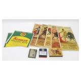 Vintage Oversize Bull Fighting Post Cards, Beer