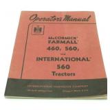 Farmall International 460 560 Tractor Manual -