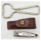 Coca-Cola Vintage Nail Clippers and Bottle Opener