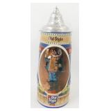 * 1990 Old Style Beer Stein with Lid
