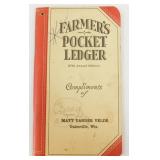 John Deere 1943 Pocket Ledger - Galesville, WI
