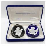 Vintage 1976 Baccarat/Franklin Mint "Bicentennial