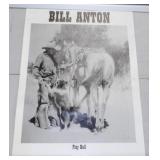 Vintage Original Bill Anton "Play Ball" Western