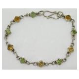 Sterling Bracelet with Stones