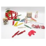 MCM Kitchen Salt and Pepper & Napkin Holder,