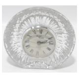 * Germany Marked Clock in Heavy Glass Holder