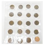 British Large Cent Collection - 20 Different