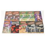 Group of (10) 1980's Kessler Baseball Handbooks