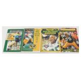 4 Green Bay Packers Official Media Guides - 1992,