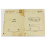 Pair of Army Technical Manuals - General Drafting