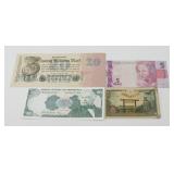 Set of Foreign Currency