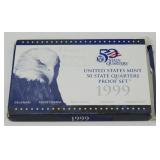1999 U.S. Mint 50 State Quarter Proof Set