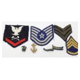 Group of U.S. Navy Patches & Pins