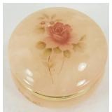* Italian Hand-Carved Trinket Box - 2-1/2"