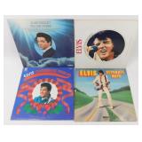 4 Elvis Presley Vinyl Records