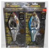 2 Musky Lures - Prop Duster 2 Segment