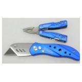 2 Kobalt Tools, 1 Lock Blade, 1 Combo Tool - Both