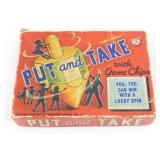 Vintage 'Gold Medal' Put and Take Game