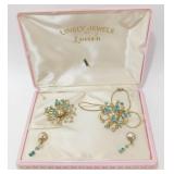 Lovely Jewels by Lucien Set in Case - Pin,