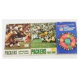 1965 & 1968 Green Bay Packers Press Pamphlets