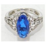 Hard to Find "Caribbean Blue Topaz" 1+ Carat