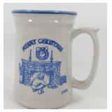 * Large Red Wing Christmas Mug - 1992