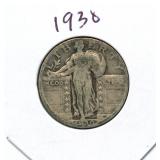 1930 Standing Liberty Silver Quarter