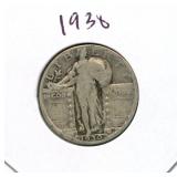 1930 Standing Liberty Silver Quarter