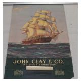 Vintage Original 1938 John Clay Livestock
