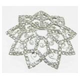 Vintage Art Deco Jeweled Brooch