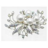 Vintage Jeweled Brooch