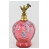 * Antique 1890 Cranberry Art Glass Perfume