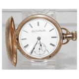 Elgin Gold Filled Pocket Watch Grade 96, Model 4,