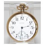 Waltham Vanguard Gold Filled Pocket Watch Model