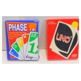 Uno & Phase 10 Card Games