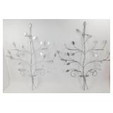 * Pair of Outdoor Dï¿½cor Tree Hangings with Votive