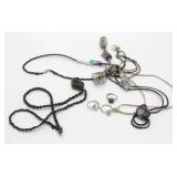 Crystal Stone Necklace Lot