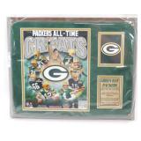 * Packers All Time Greats Plaque - New! 15" x 12"